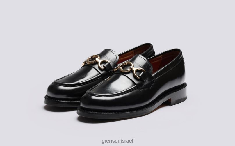 נשים שָׁחוֹר נינה Grenson J4F4Z252 מוֹקָסִינִים
