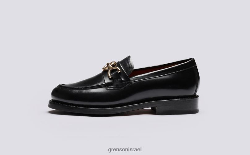 נשים שָׁחוֹר נינה Grenson J4F4Z252 מוֹקָסִינִים