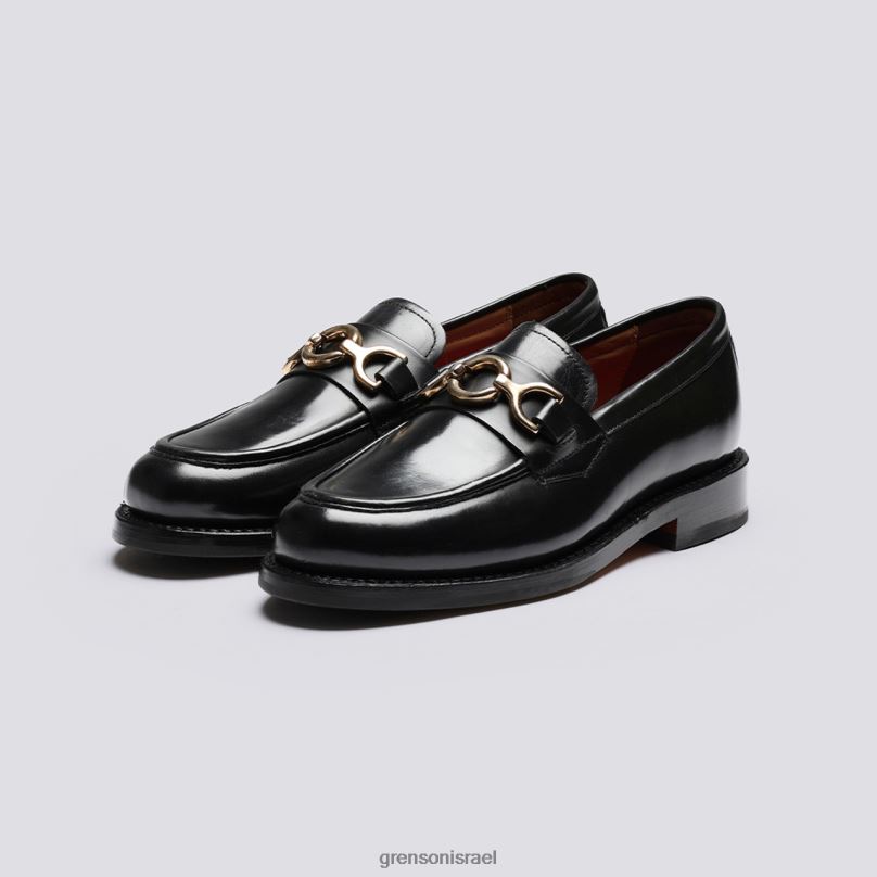 נשים שָׁחוֹר נינה Grenson J4F4Z252 מוֹקָסִינִים