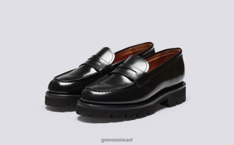 נשים שָׁחוֹר פיליפה Grenson J4F4Z253 מוֹקָסִינִים