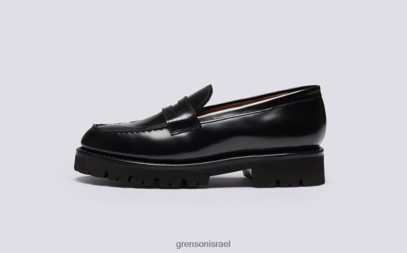 נשים שָׁחוֹר פיליפה Grenson J4F4Z253 מוֹקָסִינִים