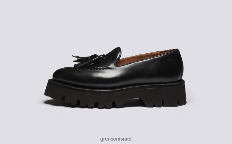 נשים שָׁחוֹר מירנדה Grenson J4F4Z254 מוֹקָסִינִים