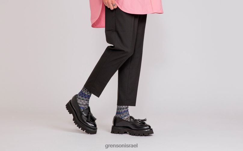 נשים שָׁחוֹר מירנדה Grenson J4F4Z254 מוֹקָסִינִים