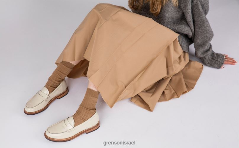 נשים קרם לין Grenson J4F4Z256 מוֹקָסִינִים