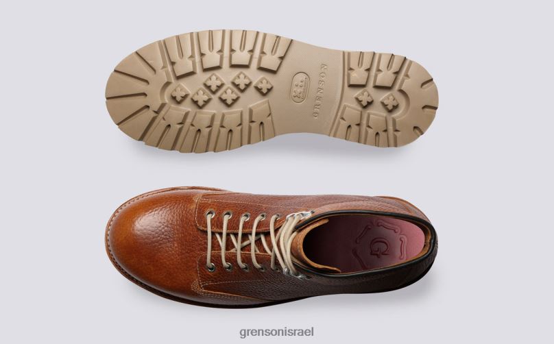 גברים לְהִשְׁתַזֵף אמט Grenson J4F4Z25 מגפיים