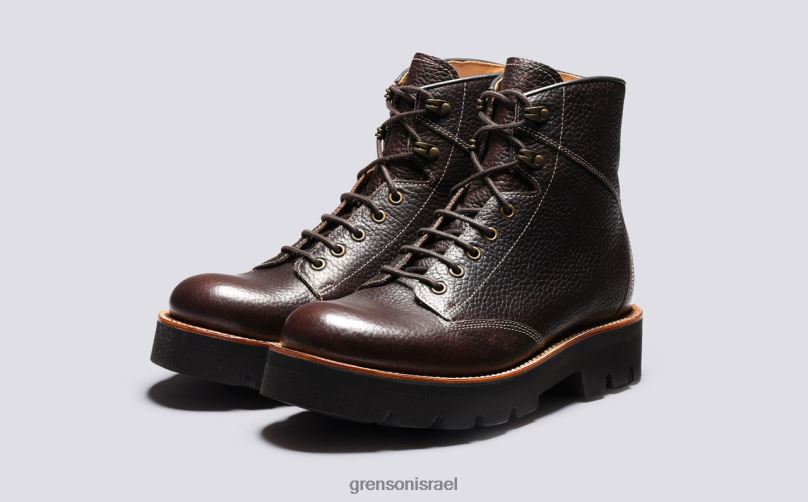 גברים חום אמט Grenson J4F4Z26 מגפיים