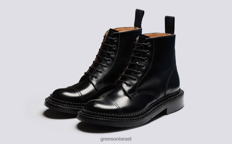נשים שָׁחוֹר דמי Grenson J4F4Z260 מגפיים