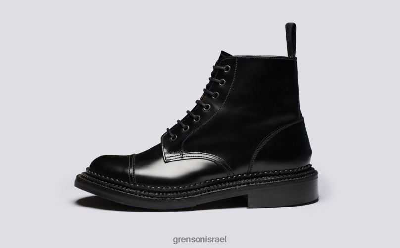 נשים שָׁחוֹר דמי Grenson J4F4Z260 מגפיים