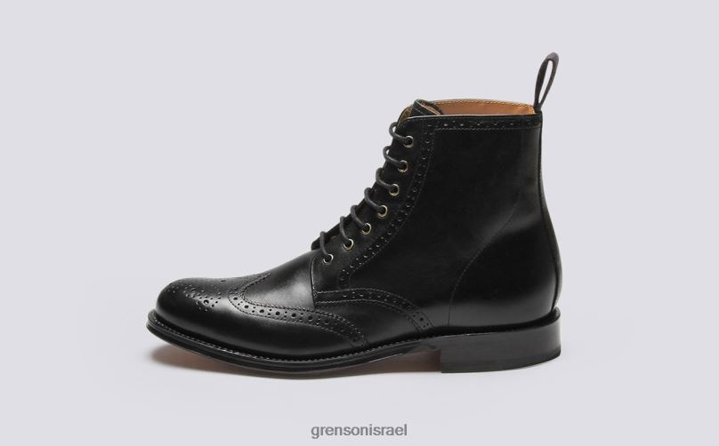 נשים שָׁחוֹר אלה Grenson J4F4Z262 מגפיים