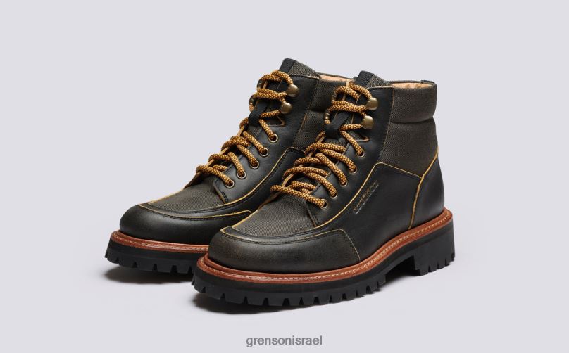 נשים חום וינטג' פיונה Grenson J4F4Z264 מגפיים