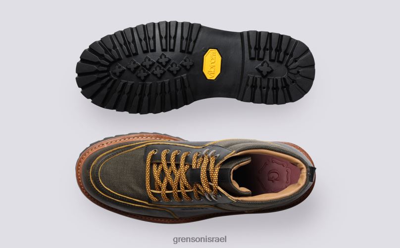 נשים חום וינטג' פיונה Grenson J4F4Z264 מגפיים