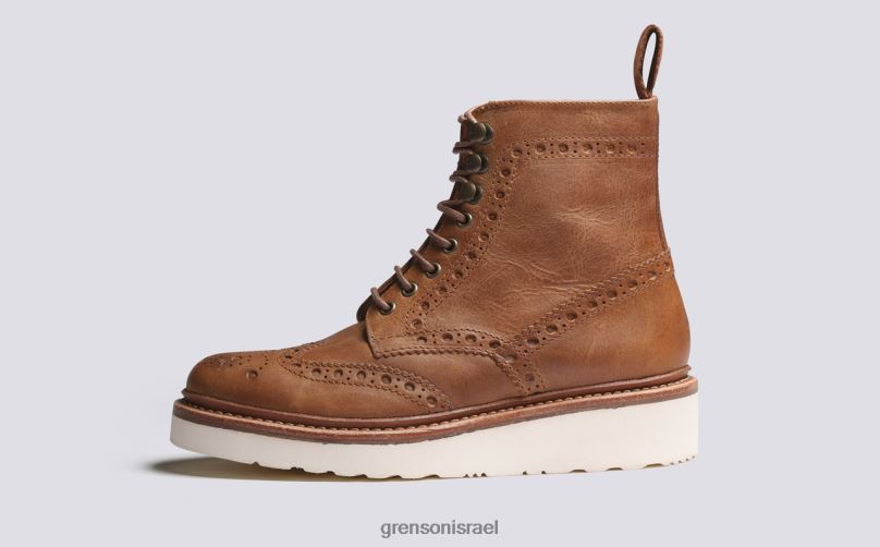 נשים טִבעִי פראן Grenson J4F4Z265 מגפיים