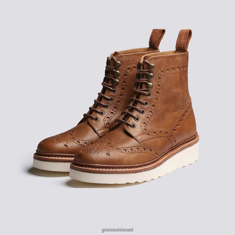 נשים טִבעִי פראן Grenson J4F4Z265 מגפיים