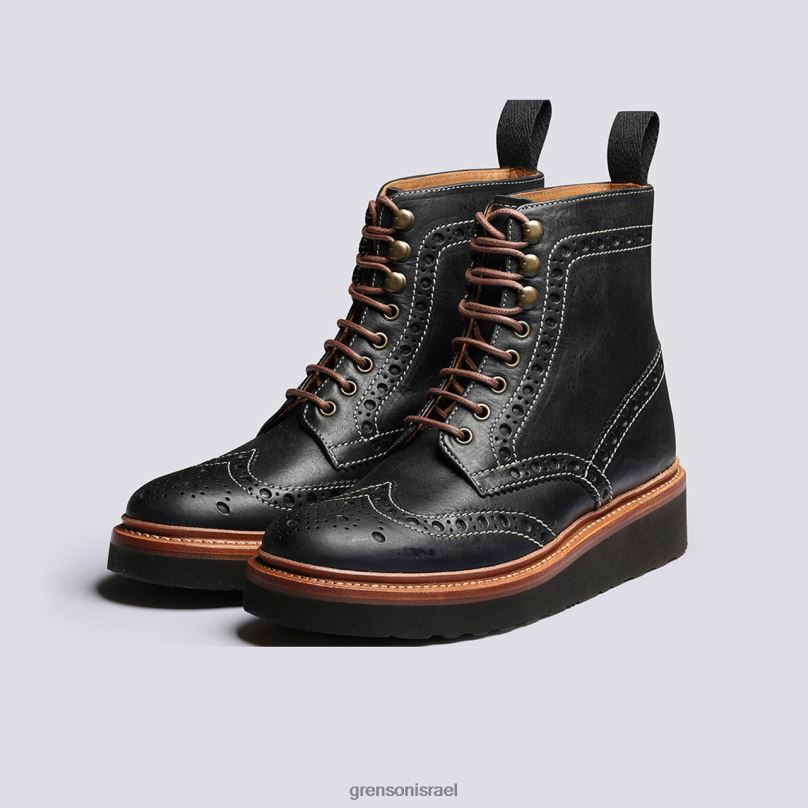 נשים שָׁחוֹר פראן Grenson J4F4Z266 מגפיים