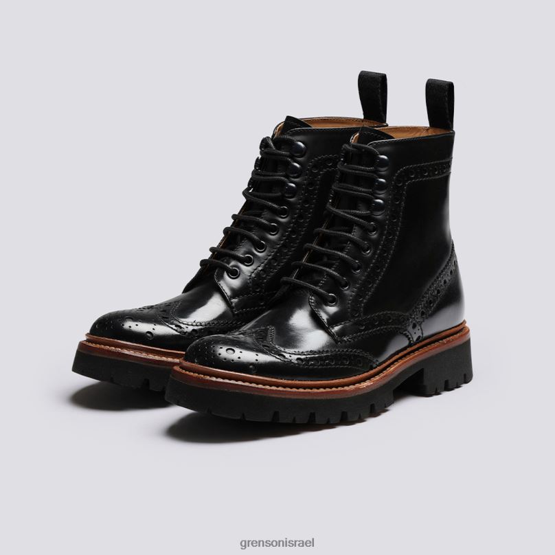 נשים שָׁחוֹר פראן Grenson J4F4Z267 מגפיים