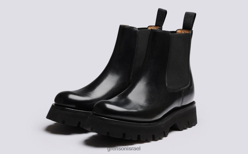 נשים שָׁחוֹר הארלו Grenson J4F4Z269 מגפיים