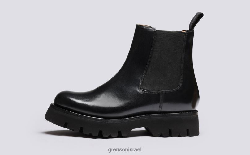 נשים שָׁחוֹר הארלו Grenson J4F4Z269 מגפיים