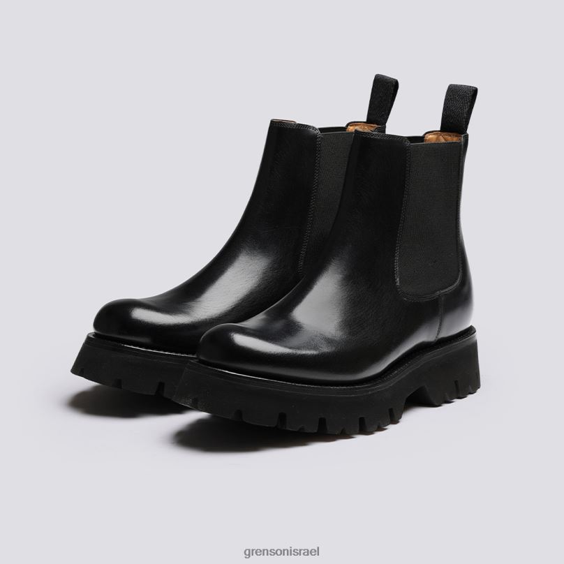 נשים שָׁחוֹר הארלו Grenson J4F4Z269 מגפיים