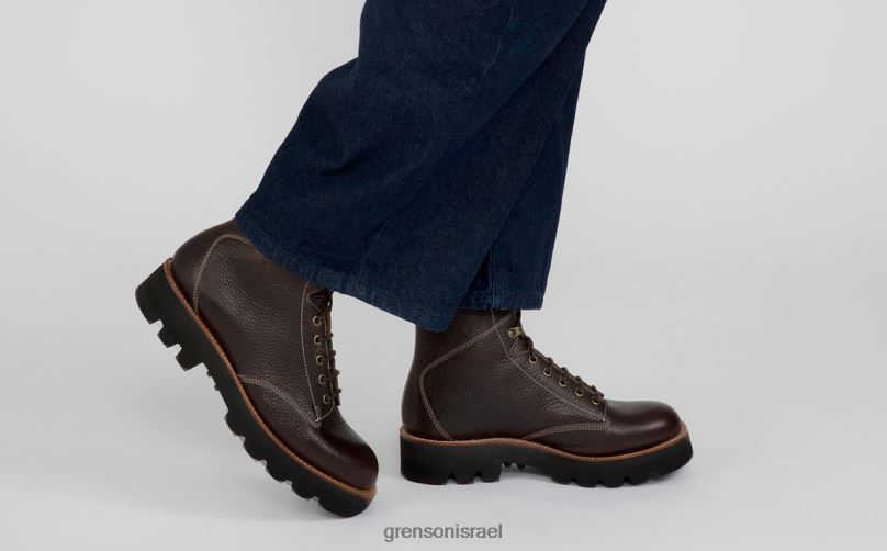 גברים חום אמט Grenson J4F4Z26 מגפיים