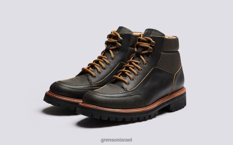 גברים חום וינטג' פילינג Grenson J4F4Z27 מגפיים