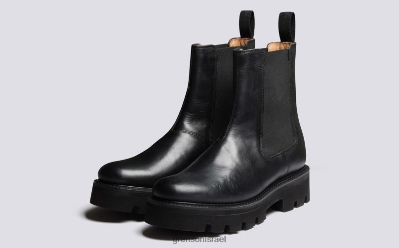 נשים שָׁחוֹר מילי Grenson J4F4Z272 מגפיים