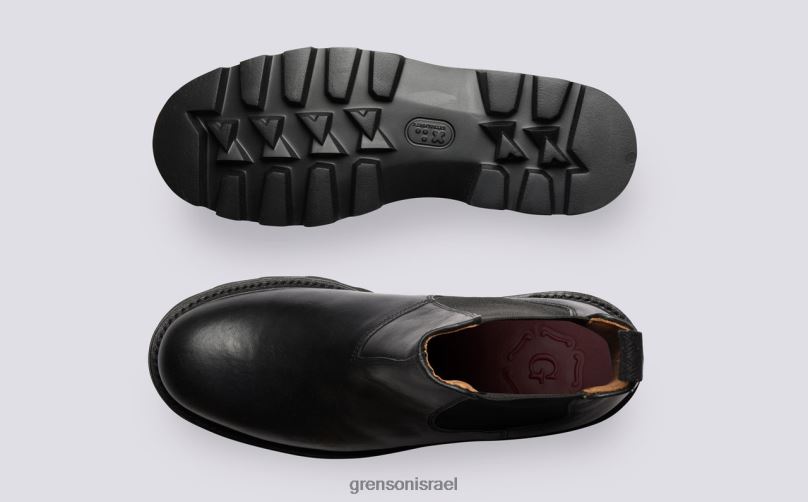נשים שָׁחוֹר מילי Grenson J4F4Z272 מגפיים