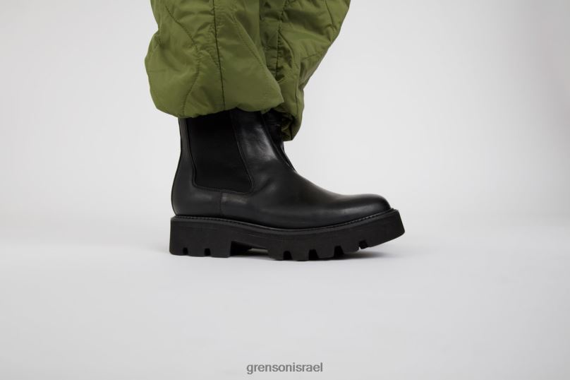 נשים שָׁחוֹר מילי Grenson J4F4Z272 מגפיים