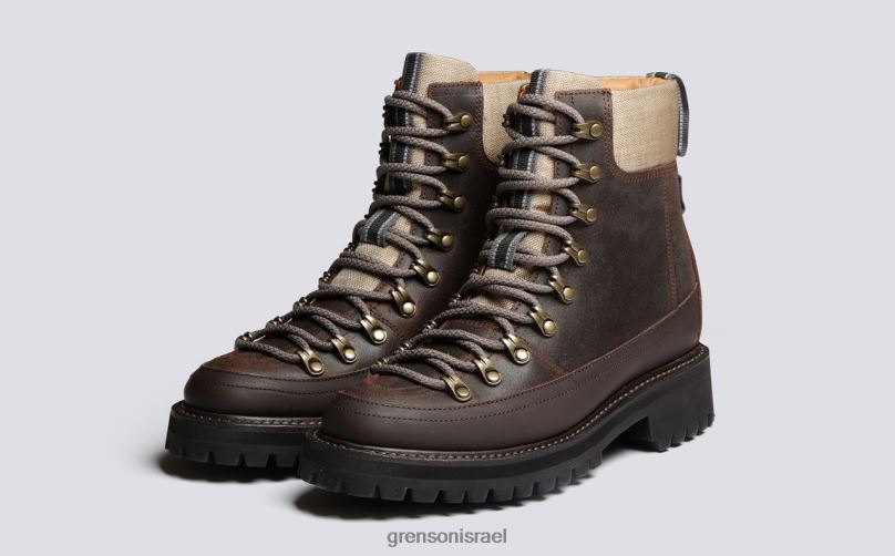 נשים חום נאנט טק Grenson J4F4Z273 מגפיים