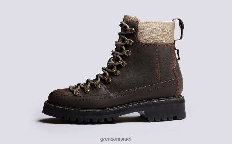 נשים חום נאנט טק Grenson J4F4Z273 מגפיים