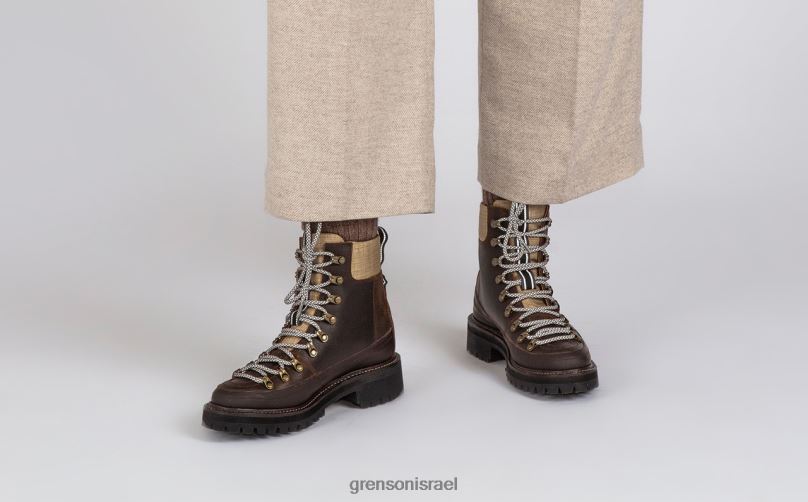 נשים חום נאנט טק Grenson J4F4Z273 מגפיים