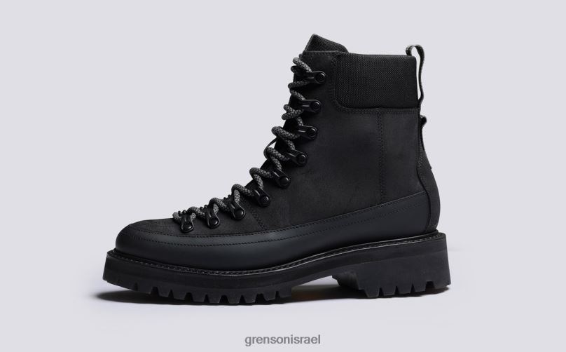 נשים שָׁחוֹר נאנט טק Grenson J4F4Z274 מגפיים