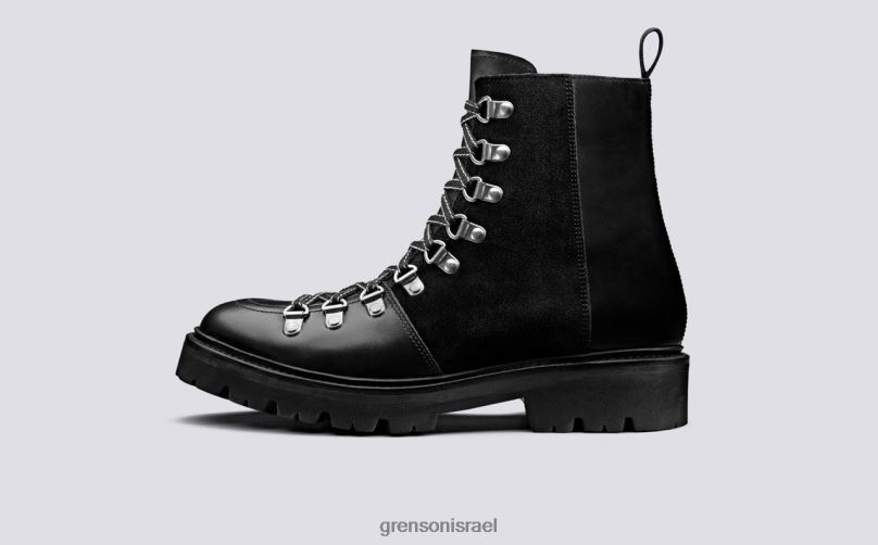 נשים שָׁחוֹר נאנט Grenson J4F4Z275 מגפיים