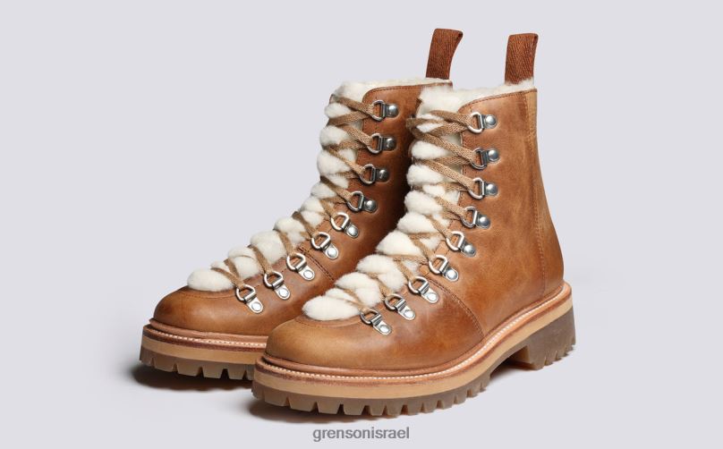 נשים טִבעִי נאנט Grenson J4F4Z277 מגפיים