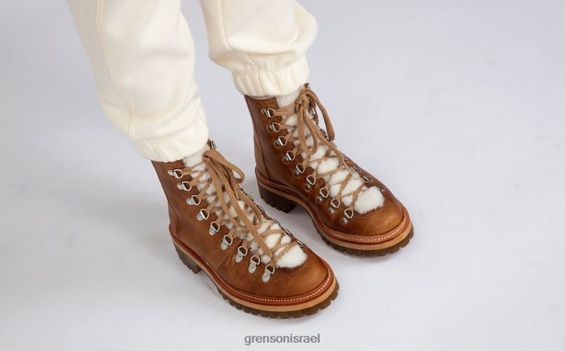 נשים טִבעִי נאנט Grenson J4F4Z277 מגפיים
