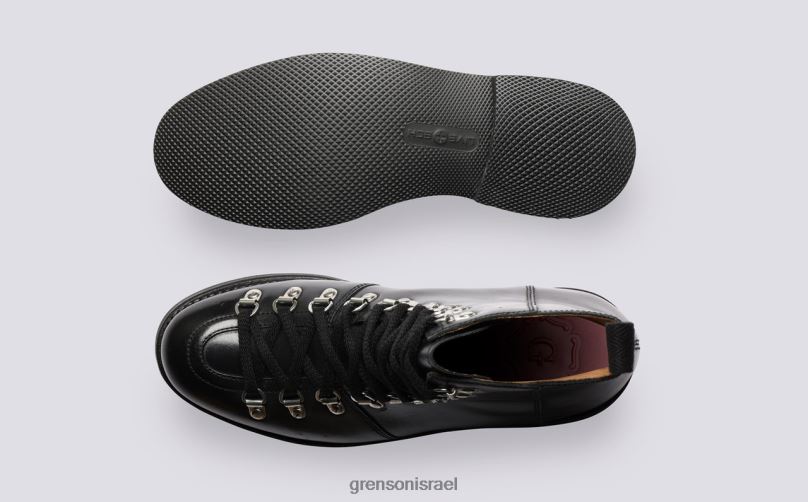 נשים שָׁחוֹר נאנט Grenson J4F4Z278 מגפיים