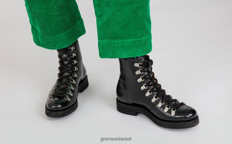 נשים שָׁחוֹר נאנט Grenson J4F4Z278 מגפיים