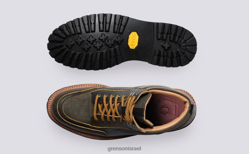 גברים חום וינטג' פילינג Grenson J4F4Z27 מגפיים