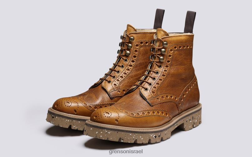 גברים חום פרד Grenson J4F4Z28 מגפיים