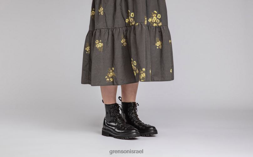 נשים שָׁחוֹר נאנט Grenson J4F4Z280 מגפיים