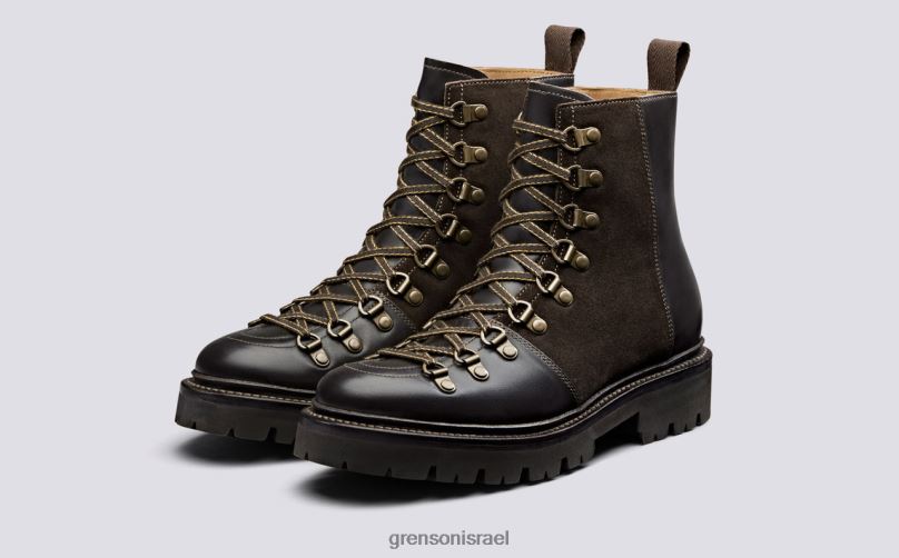 נשים חום כהה נאנט Grenson J4F4Z282 מגפיים
