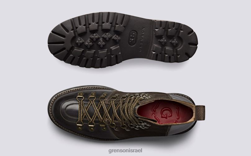 נשים חום כהה נאנט Grenson J4F4Z282 מגפיים