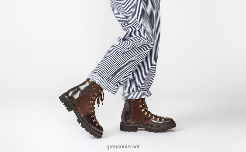 נשים חום כהה נאנט Grenson J4F4Z282 מגפיים