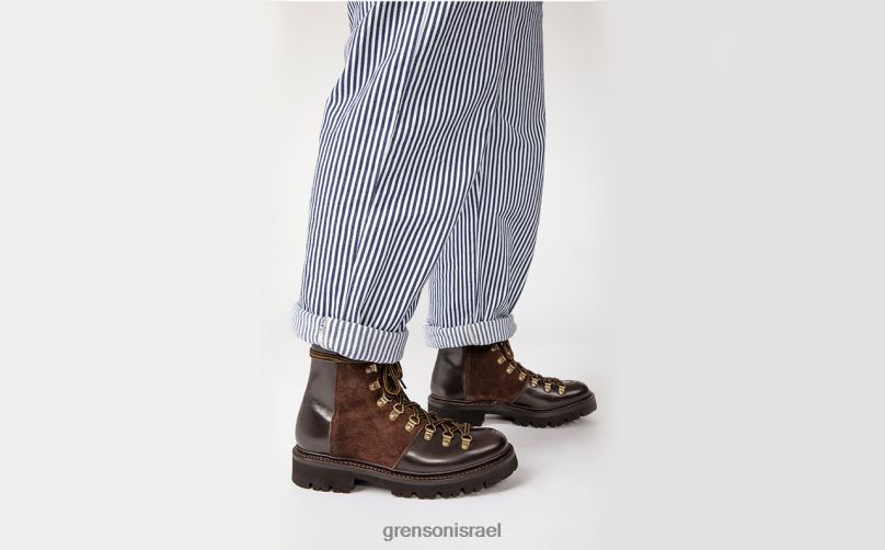 נשים חום כהה נאנט Grenson J4F4Z282 מגפיים