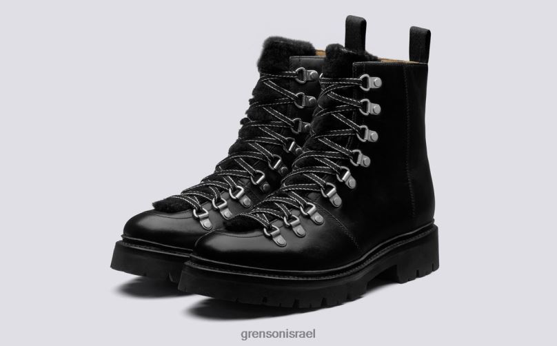 נשים שָׁחוֹר נאנט Grenson J4F4Z283 מגפיים