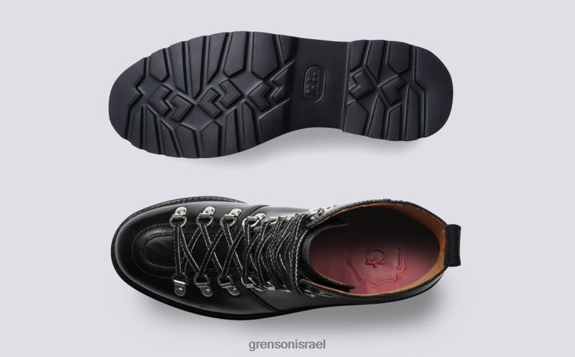 נשים שָׁחוֹר נאנט Grenson J4F4Z285 מגפיים