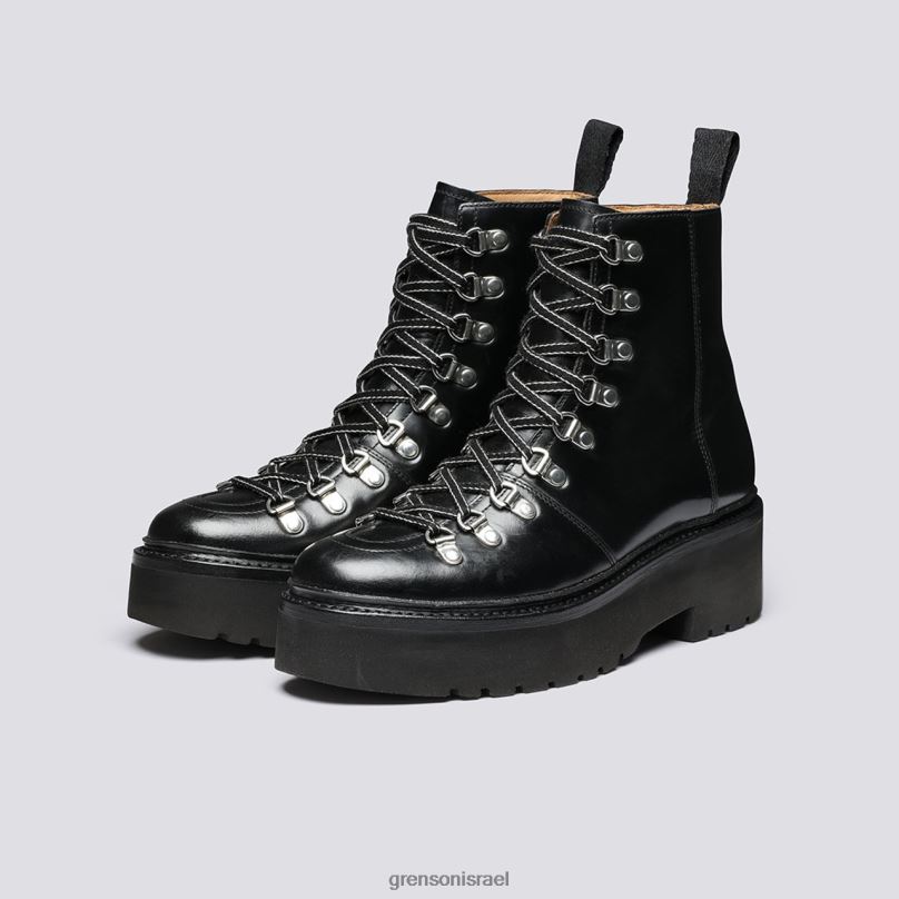 נשים שָׁחוֹר נאנט Grenson J4F4Z285 מגפיים