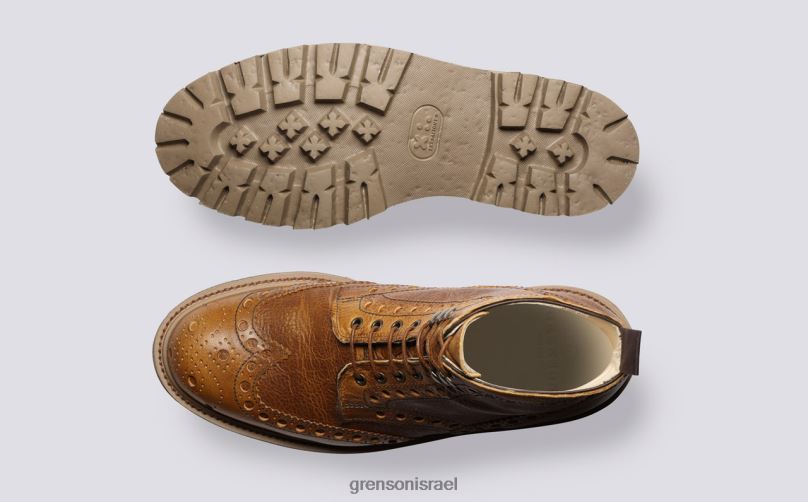 גברים חום פרד Grenson J4F4Z28 מגפיים