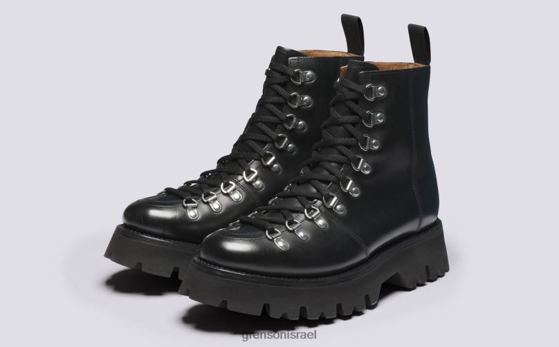 נשים שָׁחוֹר נאנט Grenson J4F4Z290 מגפיים