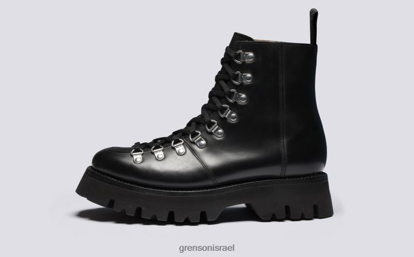 נשים שָׁחוֹר נאנט Grenson J4F4Z290 מגפיים