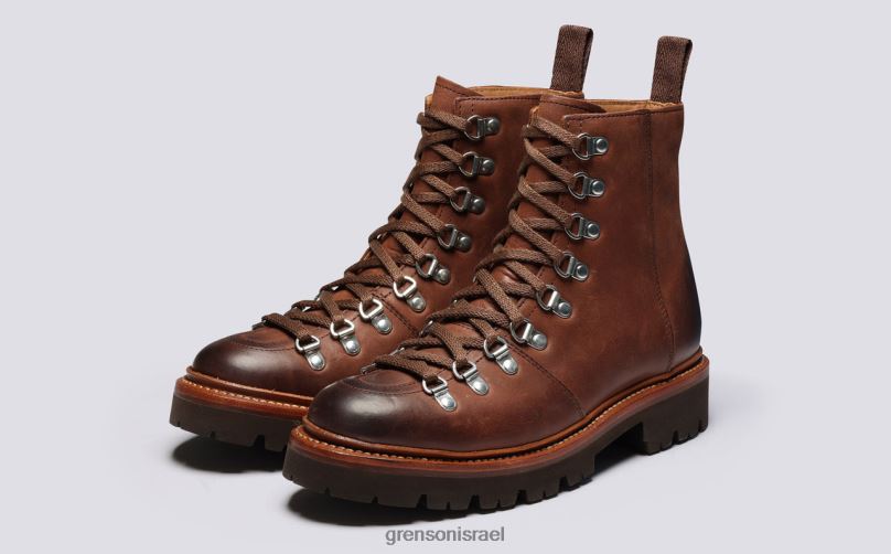 נשים קפה נאנט Grenson J4F4Z292 מגפיים